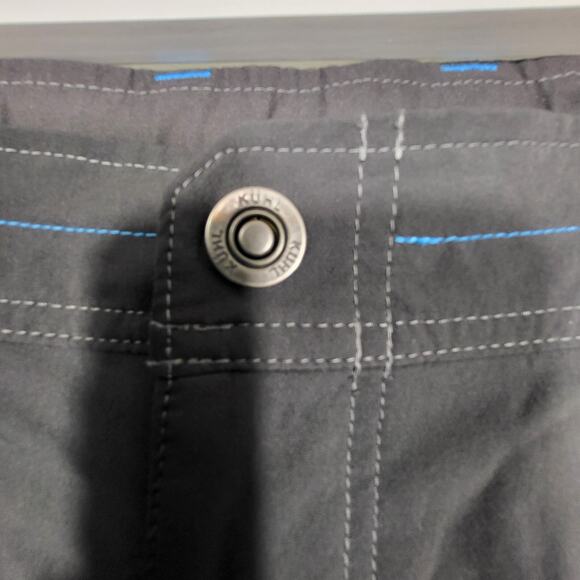 Kuhl Black Zip Off Shorts No Legs Women 10 REG - Picture 2 of 7